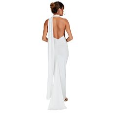 PRICES MAY VARY. MATERIAL: Women open back dresses are made of premium polyester blend fabric, stretch, soft, breathable, comfortable to wear FEATURE: Self-tie elongated sash which can be worn a variety of ways. Alluring open back with pleat and slim fitting design highlight your curves, show off your beautiful silhouette and slinky figures, make you stand out of the crowd. Spaghetti straps back out dress, one shoulder floor length dress, deep V-neck split dress, various styles and colors available OCCASION: Perfect event dress, formal dress, suitable for cocktail, wedding guest, prom, date night, party, club, night out, birthday, Valentine's Day, Easter, Halloween, Christmas, vocation, beach, summer, spring, fall MATCH: Elegant backless dress, pair it with your favorite pair of high heels Ceremony Dress Wedding, Back Out Dress, Cocktail Long Dress, Elegant Backless Dress, Ceremony Dress, Open Back Maxi Dress, Beautiful Silhouette, Back Dresses, Prom Shopping