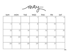 a calendar with the word august written in cursive writing on it and an image of