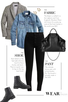 The Essentials - Wear to Wander Timeless Fall Bag For Everyday Use, Classic Single-breasted Denim Jacket For Fall, Classic Pre-washed Denim Jacket For Fall, Fall Capsule Wardrobe 2022 Travel, Fall Capsule Wardrobe 2022 Minimalist, Classic Capsule Wardrobe