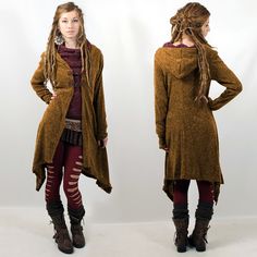 6021brown (1) Vampire Fairy, Clothing Reference, Fairy Aesthetic, Witchy Fashion, Punk Emo, Gilet Long, Eco Living, Original Clothes, Pull Sweat