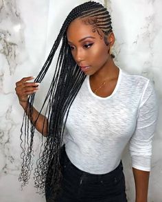 Latest Braided Hairstyles, Lemonade Braids Hairstyles, Lemonade Braids, Bob Braids, Braids With Weave