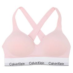 Brand New With Tags! Size: Xl Fits 40c, 38d, And 36dd An Updated Calvin Klein Icon. Cut In A Sports Bra Silhouette And Crafted With A Super-Soft, Cotton-Blend Construction, This Women's Bralette Is Perfect For Low-Impact Workouts Or Everyday Wear. Product Features Padded Cups (Molded Cups) Crossback Straps With Keyhole Opening Lift Construction Calvin Klein Logo Band Style No. Qf1654 Fit & Sizing Easy Pullover Silhouette Fabric & Care Cotton, Modal, Elastane Machine Wash Imported Calvin Klein Sets, Calvin Klein Bras, Pink Calvin Klein, Cute Sports Bra, Calvin Klein Bralette, Calvin Klein Ck One, Calvin Klein Bra, Cotton Bralette, Padded Bralette