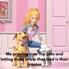 Barbie Memes, Dog Reading, Reading Bible, Jesus Is Alive, Comforting Bible Verses, Christian Jokes, Bible Humor, I Love You God, Barbie Cartoon