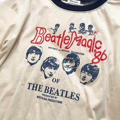 a t - shirt with the beatles on it that says,'beatlemagig '