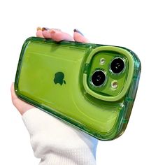 a person holding an iphone case in their hand