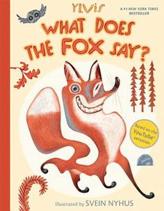 a book with the title what does the fox say? found this in the kid section i'm moving off this planet