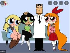 Powerpuff Girls D, Cartoon Network Powerpuff Girls, Powerpuff Girls Cartoon, Super Nana, Powerpuff Girls Fanart, Rowdyruff Boys, Ppg And Rrb, Cartoon As Anime, The Powerpuff Girls