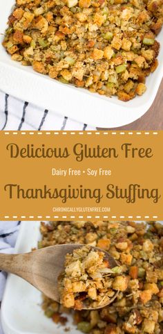 delicious gluten free thanksgiving stuffing recipe that is so good and easy to make