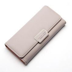 pure passport cover large fresh capacity wallet Elegant Large Capacity Clutch Wallet, Elegant Large Capacity Wallets, Elegant Large Capacity Wallets For Daily Use, Trendy Rectangular Wallet, Large Capacity Rectangular Wallet, Elegant Gray Bifold Wallet, Beige Clutch With Interior Card Slots, Simple Wallet, Photo Holder