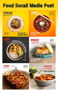 #graphics #graphicdesigner #socialmediapost #thumbnail #designideas #socialmedia #food #resturants Restaurant Social Media Ideas, Food Social Media Post, Fast Food Advertising, Food Lettering, Food Social Media, Food Post, Food Advertising, Lunch Specials