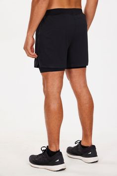 The ALRN Mesh Short is made for all your activities. Designed with the signature No Bounce Pocket “N.B.P.” and warp knit waistband to secure your phone, keys or cards. The outer short is a lightweight mesh for full freedom of movement. The inner short is highly comfortable with excellent breathability. It’s made from recycled polyester, derived from post-consumer plastic. This ultra-lightweight fabric allows for superior speed and performance. This short will quickly become your go to for runnin Black Training Shorts With Functional Pockets, Black Athletic Shorts With Functional Pockets, Mesh Short, Mesh Shorts, Freedom Of Movement, Lightweight Fabric, Mesh, Running, Fabric