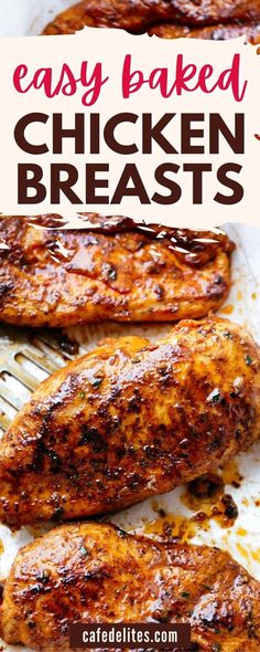 Baked Boneless Skinless Chicken Breast, Boneless Chicken Breast Recipes Easy, Juicy Oven Baked Chicken Breast, Juicy Oven Baked Chicken, Easy Baked Chicken Breast Recipes, Baked Boneless Chicken Breast, Boneless Skinless Chicken Breast Recipes, Chicken Breast Oven Recipes, Oven Baked Chicken Breast