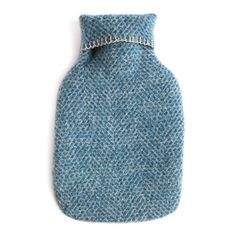 Pure New Wool Hot Water Bottle    at Boston General Store Im Sorry Cards, Essential Oil Beauty, Hot Water Bottles, Woollen Blankets, Between The Sheets, Wedding Congratulations Card, Merchant And Mills, Grey Plaid, Hot Water Bottle