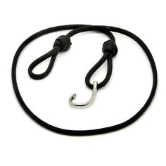 You fish, boat and sail, we've got you covered with this new addition to our nautical bracelet collection. Black nautical rope and the stainless steel fish hook. This is adjustable and can also be worn as an anklet or necklace. Made in Mystic with an authentic Mystic Knotwork custom fish hook, curved to gently fit your wrist. Time to get your fish on! A gift box is included with your purchase. Adjustable Black Nautical Jewelry, Sailing Knots, Nautical Bracelet, Nautical Rope, Bracelet Collection, Fish Hook, Anklets, Nautical, Gift Box