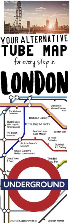 an advertisement for tube maps in london