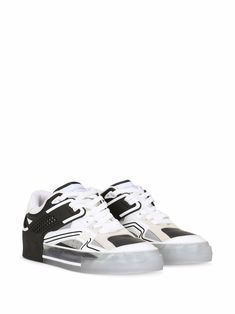 White Leather Sneakers Men, Dolce Gabbana Shoes, White Leather Sneakers, Transparent Design, Gym Shoes, Dolce E Gabbana, Jordan Retro, Sneakers White, Sneaker Head