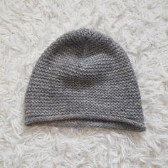 Cute, Cozy, Warm! Never Worn. Knitted Beanie, Knit Beanie, Zara, Women Accessories, Hats, Grey, Women Shopping, Color