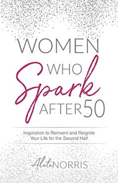 the cover of women who speak after 50 by annorisis, with pink ink