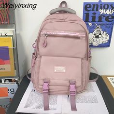 Shipping: Worldwide Express Shipping AvailableDelivery time: 🚚7-15Days Fast ShippingReturns: Fast refund,💯100% Money Back Guarantee.Brand Name: DCIMOROrigin: Mainland ChinaCN: HebeiMain Material: nylonLining Material: PolyesterBackpacks Type: SoftbackInterior: Computer InterlayerHandle/Strap Type: Soft HandleExterior: Solid BagDecoration: NONEClosure Type: zipperTechnics: EmbossingCapacity: 20-35 LitreItem Type: BackpacksPlace Of Origin: China (Mainland)Carrying System: Arcuate Shoulder StrapG Trendy Pink Outdoor Backpack, College School Bag, School Bag College, College School, School College, School Bag, College Girls, Pink Bag, Enjoy Life