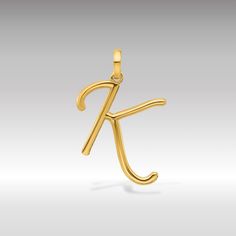 Welcome to the world of personalized jewelry with our exquisite 14k gold 'K' initial pendant! This pendant isn't your average accessory; it's like your favorite pair of sunglasses--cool, versatile, and always in fashion. Meticulously crafted with precision, our fancy 'K' charm adds a touch of sophistication to any outfit, just like your favorite melody sets the mood for your day. Whether you're captivated by gold letter 'K' charms or the elegance of a 14k 'K' pendant gold, we've got an array of K Necklace Letter, Fancy Letter S, Gold Plated Hallmarked Initial Pendant Jewelry, Alphabet Pendant, Gold-tone Initial Pendant Jewelry With Gold Chain, Gold Letter Pendants, Yellow Gold Initial Pendant With Hallmarks, Alphabet Charm, Fancy Letters