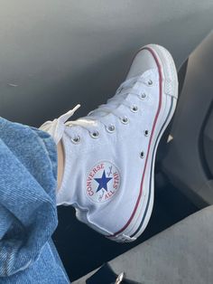 White Converse Aesthetic, White All Star, Dr Shoes, Jack Purcell, All Stars Converse, White Converse