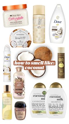 Smell Guide, Makeup Shuffles, Coconut Face Mask, Coconut Scent, Bath And Body Works Perfume