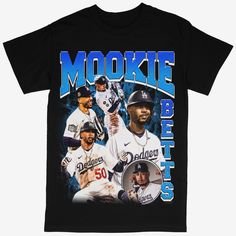 a t - shirt that has some baseball players on it