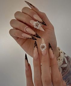 Lace Nail Design, Classy Acrylic, Nail Charm, December Nails, Nails Matte, Airbrush Nails, Lace Nails, Aesthetic Nails