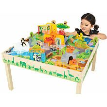 Imaginarium Zoo Play Table Toy Tableware, Kids Activity Table, Train Table, Kids Zoo, Diy Xmas Gifts, Play Table, Wooden Train, Animal Friends, Best Birthday Gifts