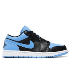 Nike Air Jordan 1 Low  University Blue Black White  553558-041  Leather Sneakers  Men’s US Size 8-13   Brand New With Box Blue Breathable Lace-up Jordan Shoes, Light Blue Casual Basketball Shoes For Streetwear, Casual Light Blue Basketball Shoes For Streetwear, Blue Nike Air Force 1 For Streetwear, Blue Nike Air Force 1 Casual Sports Shoes, Casual Blue Nike Air Force 1 With Boost Midsole, Blue Jordan Shoes With Air Max Cushioning For Sports, Breathable Blue Synthetic Jordan Shoes, Blue Nike Air Force 1 Lace-up For Sports