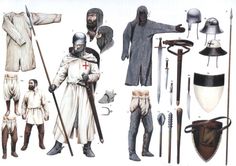 galagraphia:    Undress a templar.  I believe it’s from an Osprey book about Knights Templar. My husband has a localised edition. Knight Armor Design Male, Knight Orders, Templar Knights, Knights Hospitaller, The Crusades, Armor Design, Crusader Knight, Historical Warriors, High Middle Ages