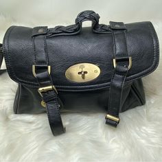 Mulberry Alexa Mini Black One Snap Not Functioning, Otherwise Good Condition See Photos. Bundle Multiple Items For Discount. Atab24 Mulberry Alexa Mini Black Black Travel Satchel With Fold Over Clasp, Black Crossbody Satchel With Fold Over Clasp, Mulberry Alexa, Mulberry Bags, Mulberry Bag, Black Color, Bag Lady, Shoulder Bag, Color