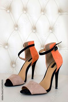 Stock Image: fashion shoes Graduation Shoes, Shoes Heels Classy, Heels Classy, Graduation Outfit, Shoe Fits, Red Bottoms, Business Attire, Workout Wear, Sling Backs