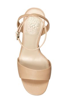 Lifted by a chunky platform and towering block heel, this minimalist sandal will bring a retro-chic aesthetic to your trendsetting style. 4 1/2" heel; 1 1/4" platform (size 8.5) Leather upper/synthetic lining and sole Imported Chic Heels, Chic Aesthetic, Chunky Platform, Pink Suede, Designer Sandals, Retro Chic, Sandal Women, Strappy Sandals, Platform Sandals