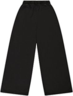 Black Sweats, Wide Leg, Sweatpants, Dye, Collage, Pins, Black, Tracksuit Bottoms