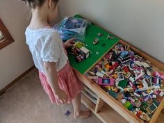 IKEA Trofast LEGO Table Conversion : 7 Steps (with Pictures) - Instructables Ikea Lego Table With Storage, Trofast Lego Table Ikea Hacks, Playroom Lego Table, Ikea Trofast Lego Storage, Trofast Play Table, Ikea Trofast Lego Table, Ikea Trofast Table, Ikea Lego Table Hack, Ikea Trofast Living Room