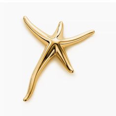 Tiffany & Co. Elsa Peretti Starfish Brooch. Never Worn, No Flaws. Starfish Jewelry, Gemstone Brooch, Ocean Inspired Jewelry, Starfish Earrings, Nautical Jewelry, Elsa Peretti, Gold Brooches, Tiffany And Co, Leather Shops