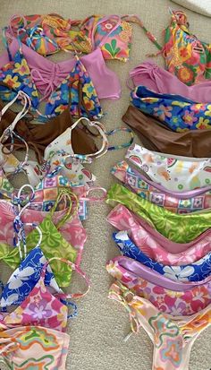 Pile Of Bikinis, Summer Aesthetic Bathing Suit, Summer Bathing Suits Aesthetic, Coconut Girl Bathing Suit, Ocean Girl Aesthetic Outfits, Summer Needs Products, Cute Swimming Suits Aesthetic, Swimsuit Inspo Summer, Cute Swimsuit Aesthetic