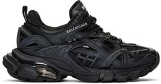 Balenciaga Track 2 Black Balenciaga Track 2, Balenciaga Track Sneakers, Rubber Sneakers, Black Shoes Men, Balenciaga Sneakers, Balenciaga Track, Balenciaga Black, Dark Denim Jeans, High Top Shoes