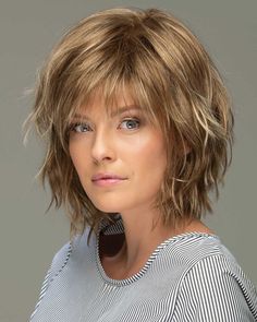 Messy Look, Wig Outlet, Best Wig Outlet, Choppy Layers, Choppy Hair, Bob Hairstyles For Fine Hair, Hair Medium, Short Hair With Layers