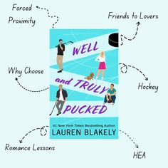 the book cover for well and truly picked by lauren bleakey, with an image of people