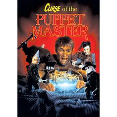 the poster for curse of the puppett master, which is featured in an animated movie