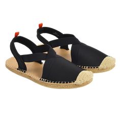 Hello, perfect slingback sandals! These water-friendly espadrille style flats feature a comfy neoprene strap, open heel, and a non-skid rubber sole. The best part about these shoes? Cushiness alert: the padded footbed makes them super walkable! No half sizes, please size up! Style Flats, Water Shoes For Men, Espadrilles Style, Deck Shoes, Shoe Bags, Open Toed Heels, Slingback Sandals, Designer Sandals, Water Shoes