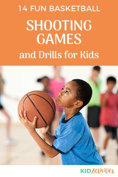 Fun Basketball Games, Basketball Shooting Games, Basketball Shooting Drills, Gym Games For Kids