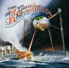 Jeff Wayne's War-Of-The-Worlds Classic Album Covers, O2 Arena, Lp Cover, Great Albums, Sony Music Entertainment, Album Cover Art, To Infinity And Beyond, Music Albums, All Music