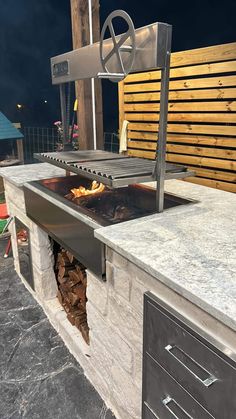 Santa Maria Grill Stainless Steel - Etsy Australia Santa Maria Grill Outdoor Kitchens, Charcoal Grill Station, Parilla Grill, Backyard Grill Ideas, Asado Grill, Bbq Grill Island, Santa Maria Grill, Grill Patio