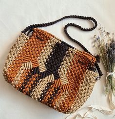 This Shoulder Bags item by ArthouseLT has 24 favorites from Etsy shoppers. Ships from Lithuania. Listed on Dec 9, 2022 Macrame Handbag, Macrame Bag, Handmade Macrame, Boho Stil, Style Boho, Boho Style, Purses And Handbags, Boho Fashion, Shoulder Bags