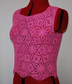 Crochet woman summer pink floral lace top blouse, cute gift for her Pink Bohemian Lace Top, Pink Bohemian Blouse With Lace Top, Pink Lace Crochet Dress For Summer, Bohemian Pink Lace Top Blouse, Pink Lace Bohemian Tops, Fitted Pink Top With Crochet Lace, Fitted Crochet Blouse, Pink Crochet Lace Top For Spring, Pink Lace Crochet Top For Beach