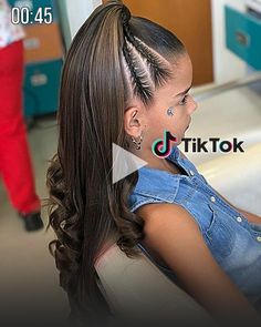 ✓✓ Peinados de niña muy modernosoriginales y fáciles de hacertrenzas ligas recogidos peinadosparaninasniñas hairstyles hairstyles facilespaso girlhairstyles cabello bridesmaid hairstyles, brid. Curls For Long Hair, Half Up Half Down Hairstyles, Bridal Hair Updo, Easy Hair Updos, Peinados Recogidos, Hair Tutorials For Medium Hair, Bun Hairstyles For Long Hair