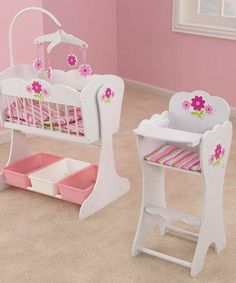 Baby Crib Diy, Idee Babyshower, Baby Doll Nursery, Doll Crib, Fantasy Furniture, Baby Alive Dolls, Doll Beds